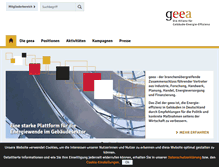 Tablet Screenshot of geea.info